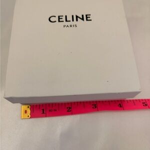 Celine White Box with Black Logo